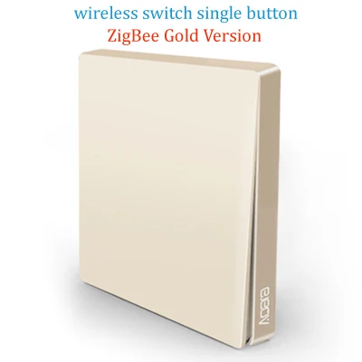 Single Key G Умный переключатель Xiao mi Aqara, светильник с дистанционным управлением, ZiGBee, wifi, беспроводной ключ, настенный выключатель, работает с приложением mi jia mi Home - Цвет: Single Key G