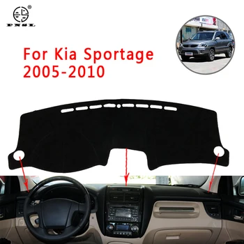 

PNSL Car Dashboard Cover Dash Mat Dash Pad Carpet For KIA Sportage 2005-2010 Sun protection anti - slip anti - uv