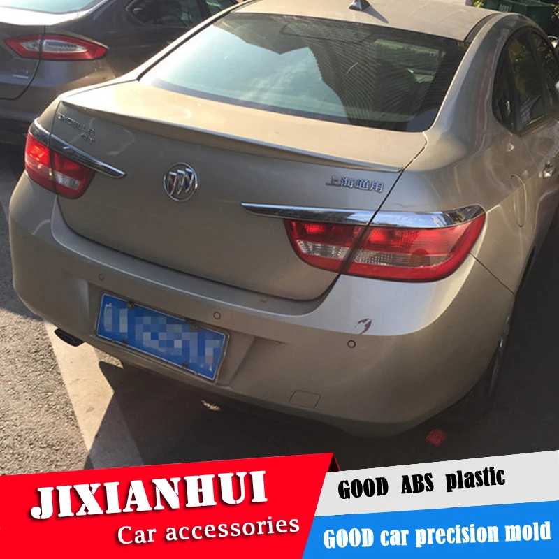 Для Excelle GT Спойлер 2011 2013 Buick Verano DLYC ABS пластик Материал заднее крыло автомобиля