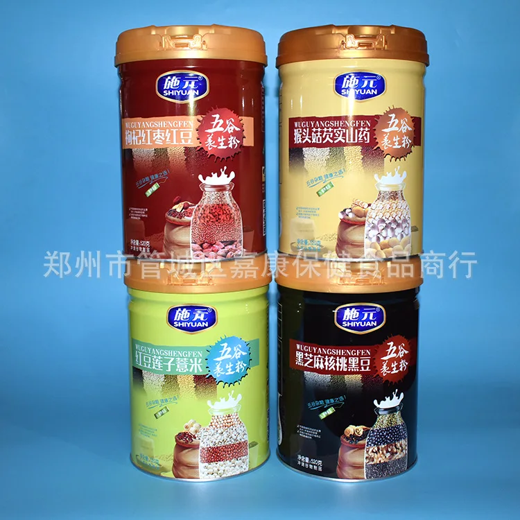 Shiyuan Grain Yangsheng Порошковая серия Wolfberry красные финики Hodo Hericium Erinatus Euryale Seed 18 Упаковка