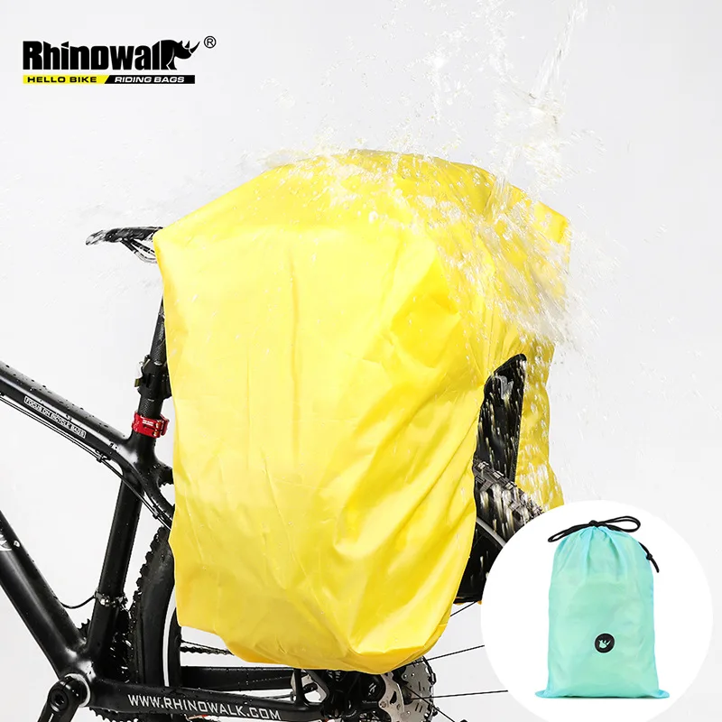 Rhinowalk 210D Водонепроницаемый Материал 70L задняя стойка для велосипеда багаж багажник сумка чехол непромокаемый пыленепроницаемый MTB дорожный велосипед аксессуары