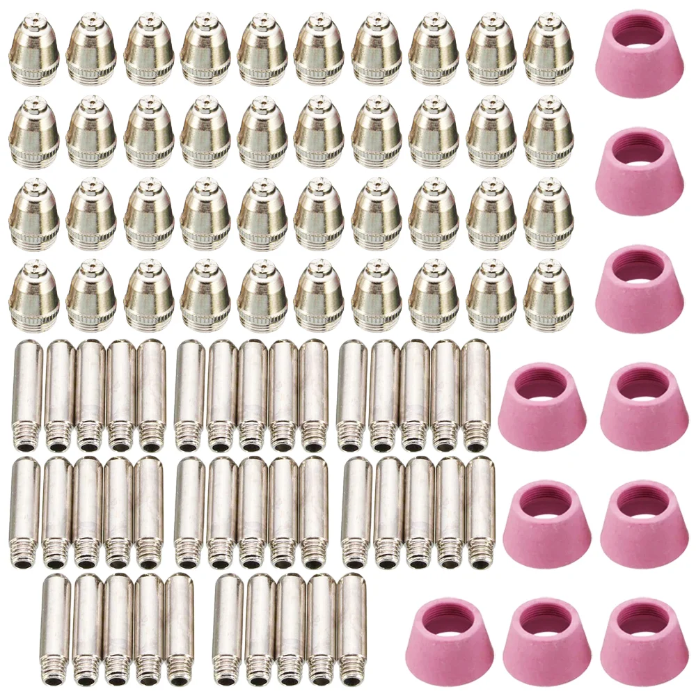 90pcs AG60 Plasma Cutting Machines Consumables Kit Cutter Nozzle Electrode Cup of | Инструменты