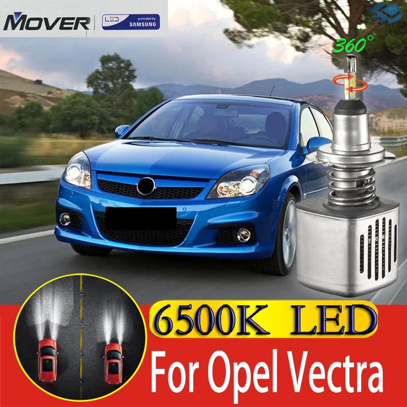 

Car Headlight Bulbs LED Provided By SAMSUNG For Opel Vectra LED Car 6500K White Light Auto Headlight 2X