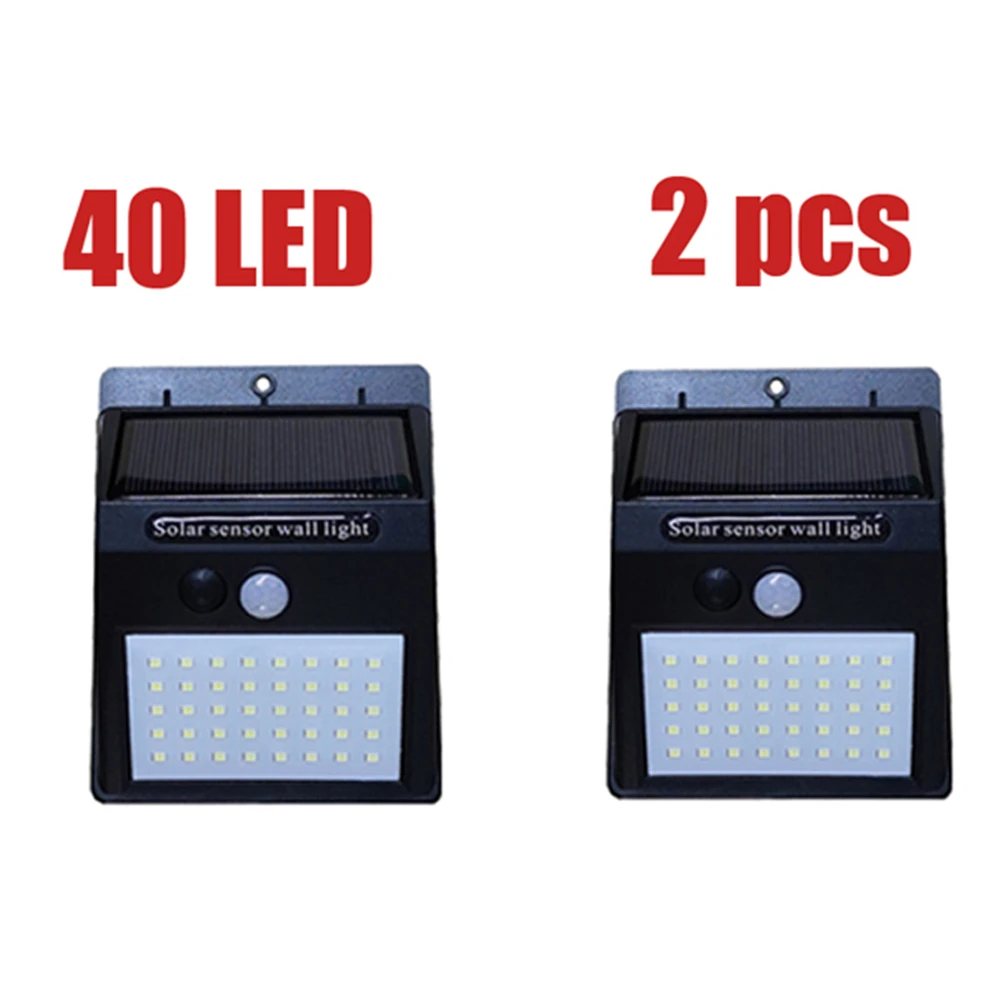 

1-4PCS Solar PIR motion sensor Solar Power Street light Outdoor Garden light wall lamp Waterproof Energy Saving Yard Path Home G
