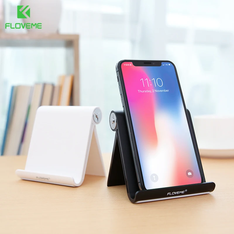 FLOVEME Phone Holder Stand Mobile Smartphone Support Tablet for iPhone Desk Cell Portable | Мобильные телефоны и