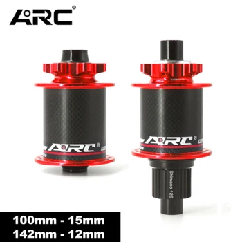 

Carbon Fiber bike Hub Front/Rear bike hub 8 9 10 11 Speed 12*132mm 32H mountain mtb hub Thru Disc brake bicycle hub bike parts