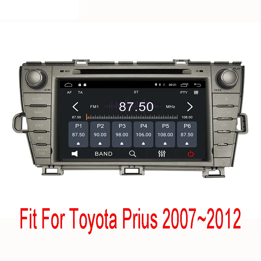 Автомобильный навигатор Yessun с GPS для Toyota Prius 2009 ~ 2013 HD сенсорный экран Android