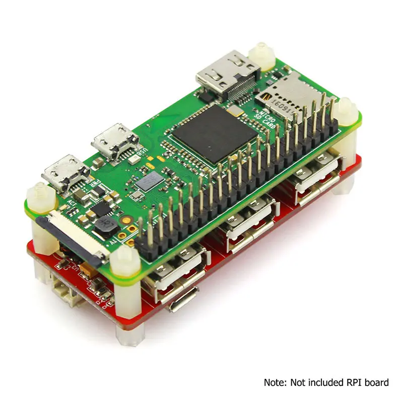 Raspberry Pi Zero usb хаб Powermanager для RPI 4 USB Удлинительный Интерфейс berrypi Hub Комплект