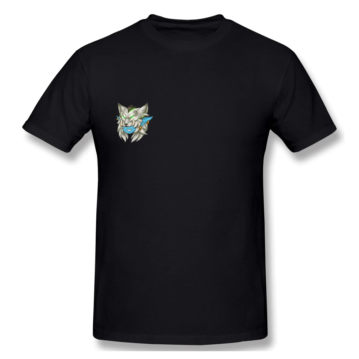 Man (Of War - Troll Shaman Chibi Mug Horde,Mmorpg,Druid,Gaming Travel Casual Graphic Shirt