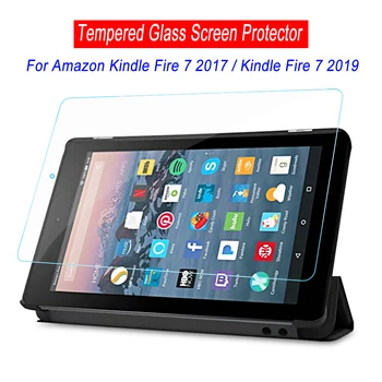 

Fire 7 2019 Tempered Glass For Amazon Kindle Fire 7 2017 / 2019 Screen Protector High Quality Kindle Fire 7 2019 2017