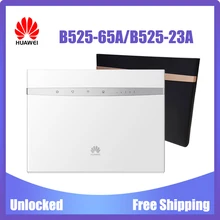 Unlocked Original Huawei B525 B525S-65a 4G LTE CPE router PK e5186 e5786 b618s b715s-23c Netgear Nighthawk M1