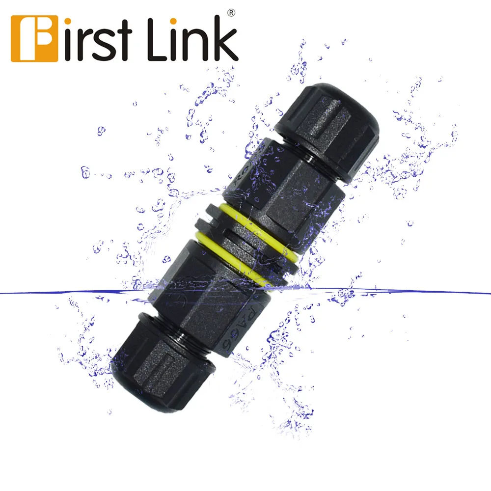 

2pin 3pin 4pin IP68 Waterproof Cable Connector IP68 Wire Outdoor Electrical Terminal LED Adapter I T Cross Shape Connector