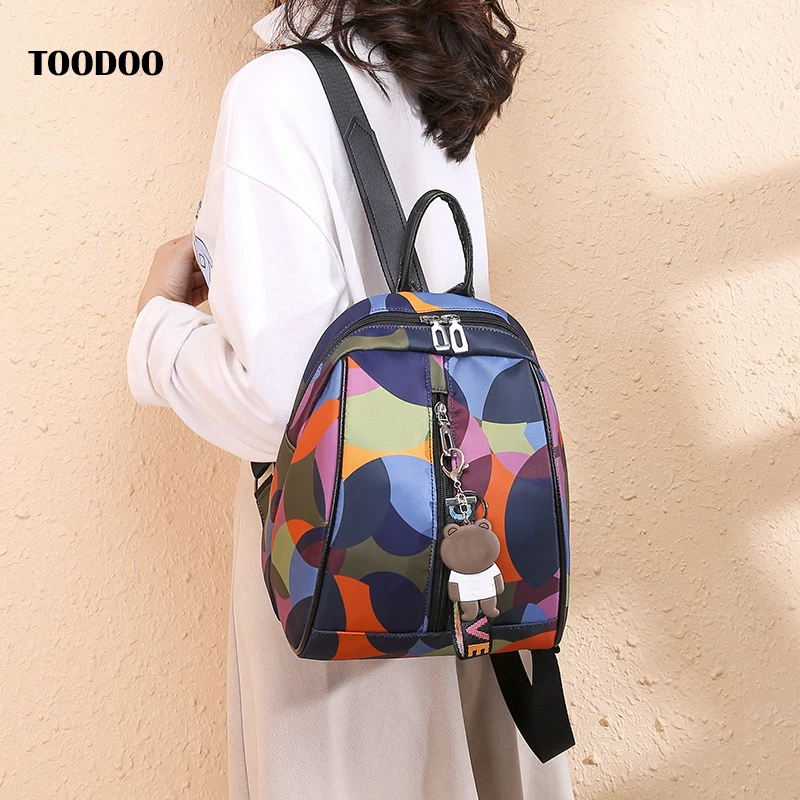 Рюкзак Mette Fashion с двойной молнией для женщин Студенческая сумка из 100% ПВХ новейший