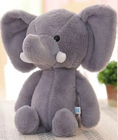 

Kids Elephant Soft Pillow Large Toys Stuffed Animals Plush Baby Doll Infant Children Gift Drop Shipping