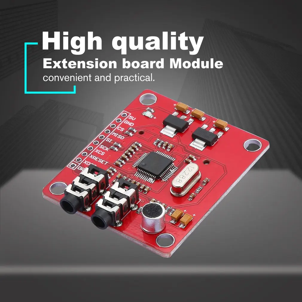 WAVGAT VS1053 MP3 Плата расширения, модуль для Arduino UNO Breakout Board с sd-слотом Ogg Запись в реальном времени