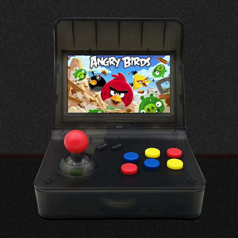 CoolBaby RS-07 игровая консоль для видеоигр ручной рокер Аркада 4,3 дюймов lcd 10 тренажеров двухъядерный процессор поддержка парная игра