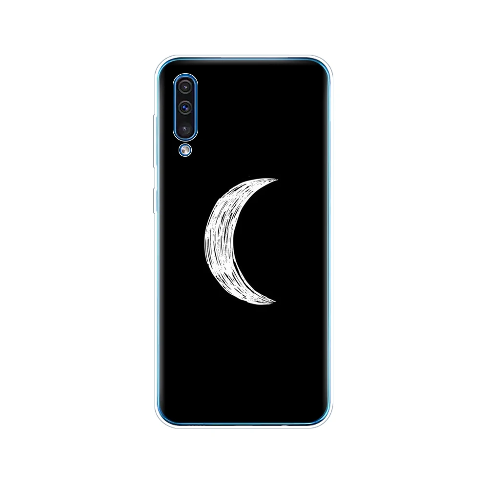 34722 Чехол для samsung Galaxy A50, мягкий силиконовый чехол из ТПУ для samsung A50 A505 A505F, SM-A505F, бампер 6,4, fundas, черный, милый - Цвет: 34722