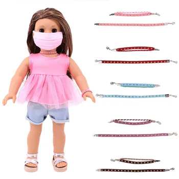 

Doll Accessories, 43cm Reborn Baby Doll Bracelet, 18-inch American Doll Necklace, The Best Gift For A Generation Of Girls
