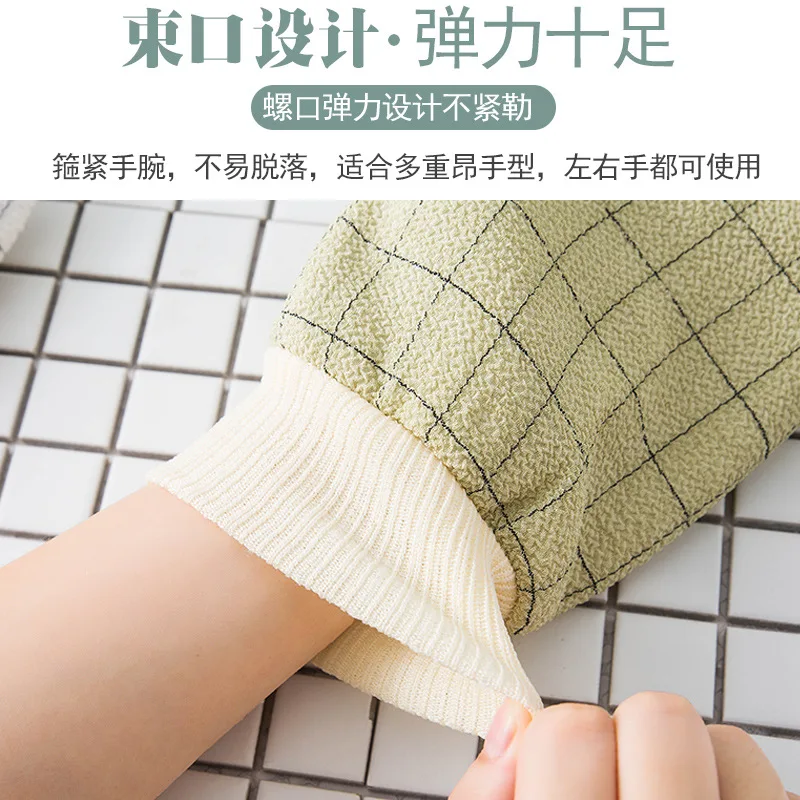 Скраб для ванной перчатки толстые двухсторонние банные полотенца сильные трения обеззараживания тусклый лак потертые перчатки для ванной