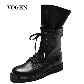 

Black Stretch Fabric Women Sock Boots Round Toe Ankle Boots For Women Brand Design Slip On Women Platform Boots