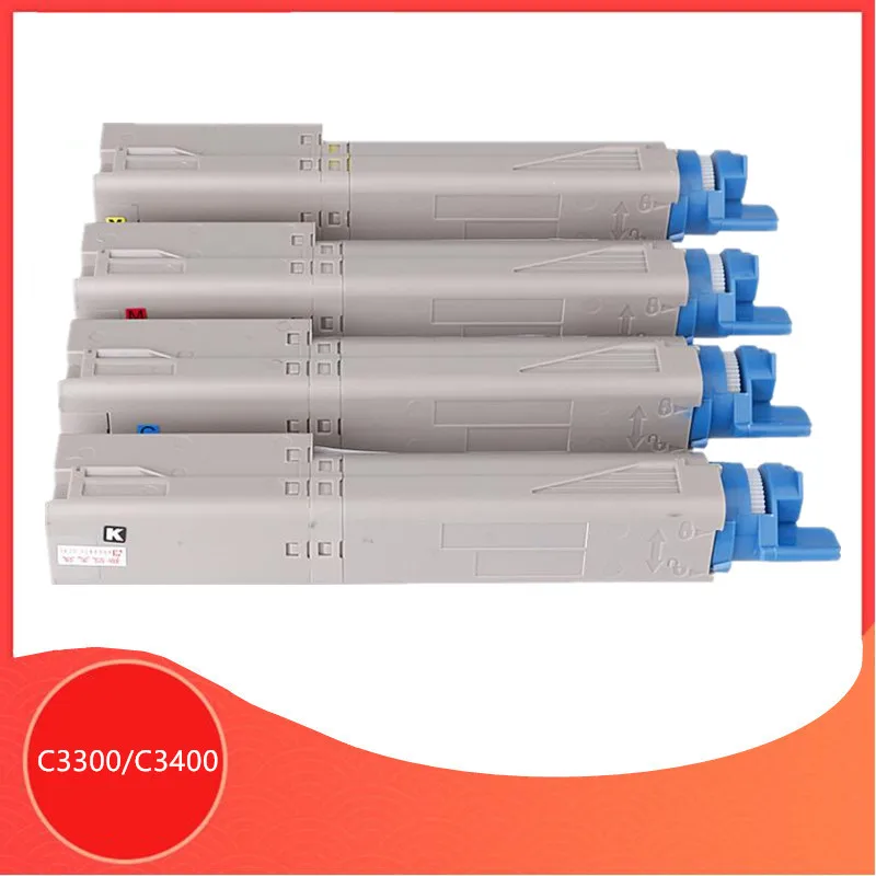 

1PCS Color Toner cartridge C3300 compatible for OKI C3300 C3400 C3450 C3520 C3600