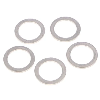 

10Pcs/Set M14 Aluminum Engine Oil Drain Plug Crush Gasket Washers Seals for Kia 21513-23001