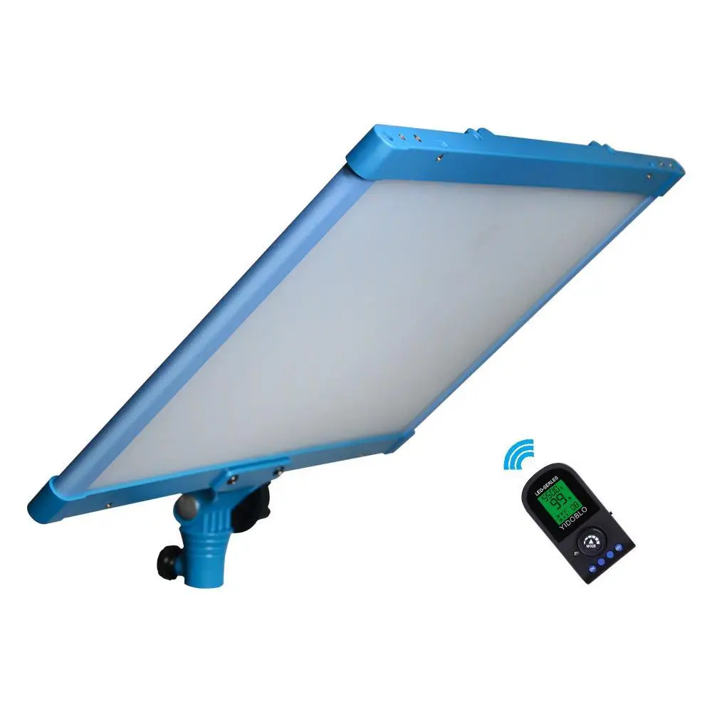 

Yidoblo ZD-100Eii Super Slim LED Panel Light Dimmable Bio-color LED Lamp For Photography Interview Remote control LED light