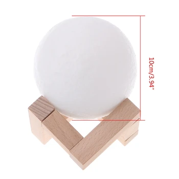 

3D Magical LED Luna Night Light Moon Lamp Desk USB Charging Touch Control Home Decor