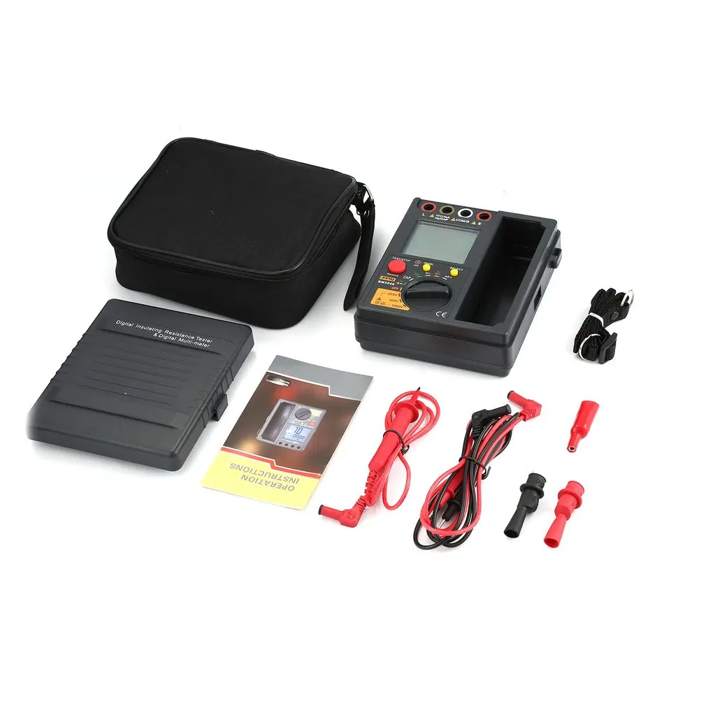 

SZBJ BM3548 Resistance Meter 2 in 1 Digital Insulation Resistance Test Meter Multimeter Megohmmeter Megger Ohm Tester
