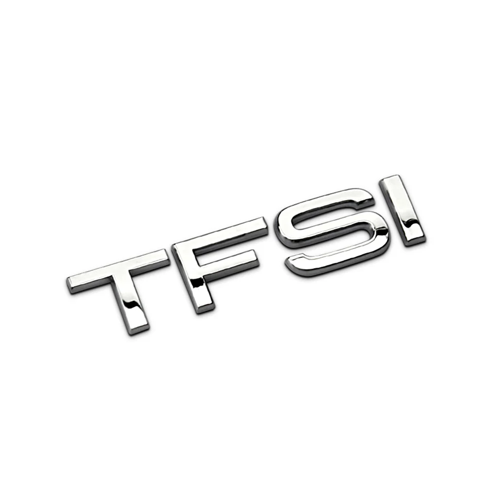 Металлический логотип наклейка TFSI для багажника Audi A1 A3 A4 A4L A5 A6L A7 A8L C5 C6 C7 C8 TTS