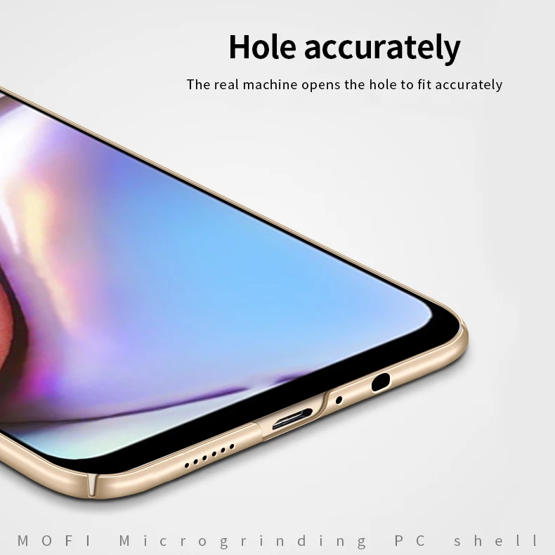 MOFi чехол для телефона для samsung Galaxy A10s роскошный пластиковый матовый тонкий жесткий чехол для samsung A10s PC чехол для сотового телефона чехол
