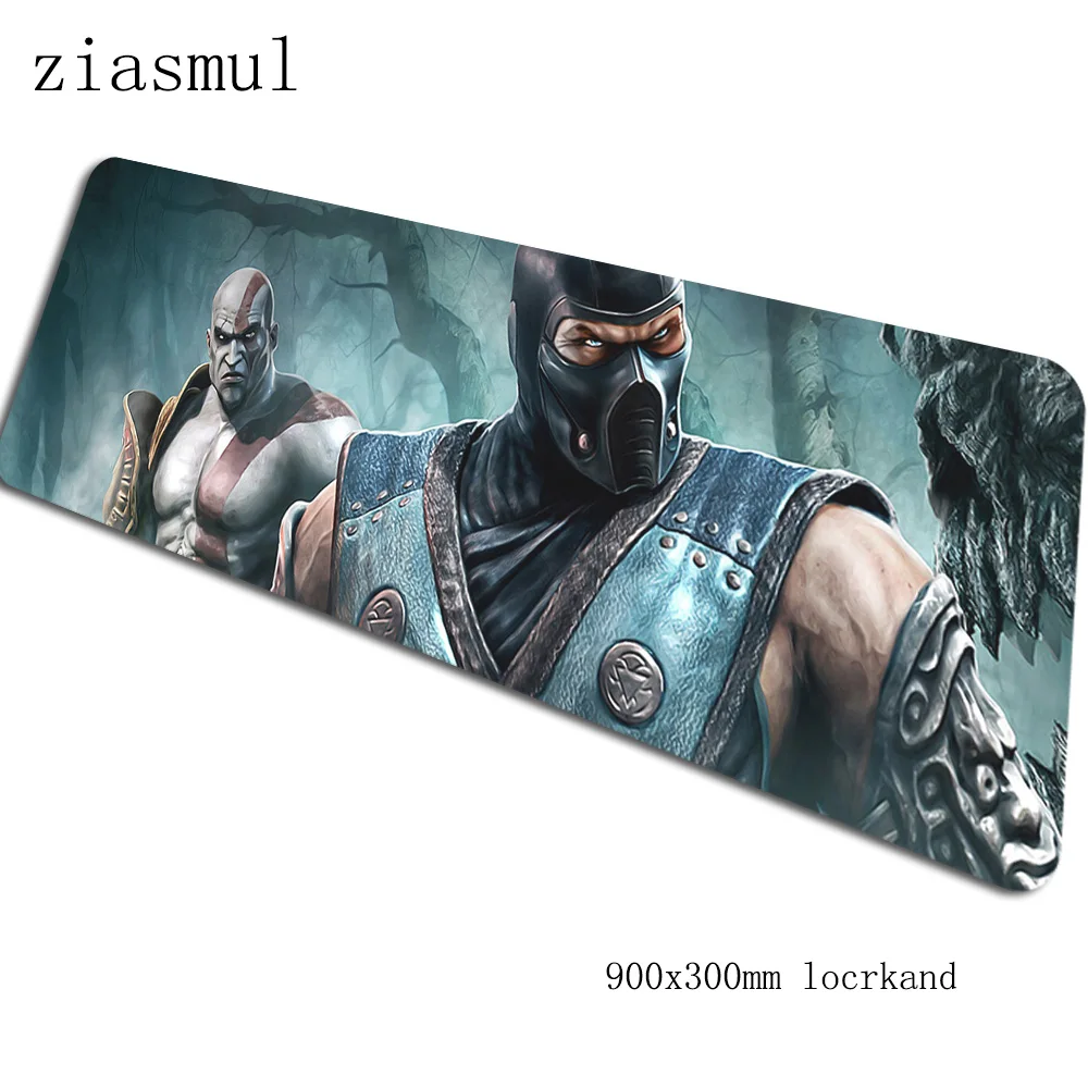 Mmoral kombat коврик для мыши 900x300x3 мм коврик для мыши крутой игровой коврик для мыши геймер HD шаблон персонализированные коврики для мыши Клавиатура ПК коврик - Цвет: Size 900x300x3mm
