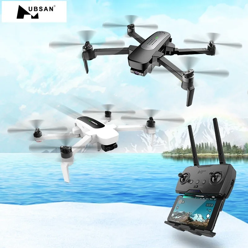 Hubsan H117S Zino gps 5,8 Г 1 км Складная рукоятка с видом от первого лица в формате 4K UHD, Камера 3-осевому гидростабилизатору Индивидуальные RC Дрон Квадрокоптер RTF высокое Скорость