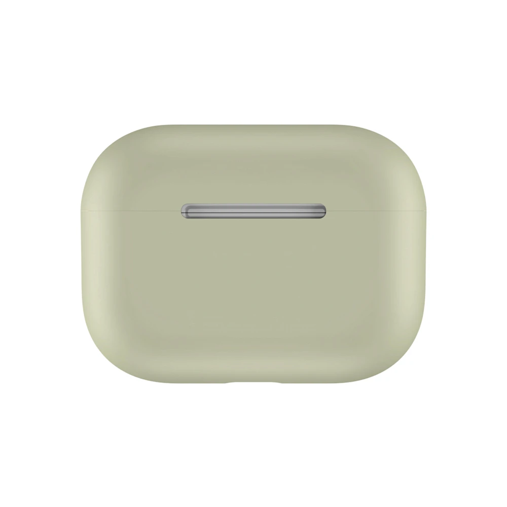 Защита для наушников для AirPods Pro чехол силиконовый чехол беспроводной Bluetooth наушники защитный чехол против царапин ультра-тонкий - Цвет: Золотой