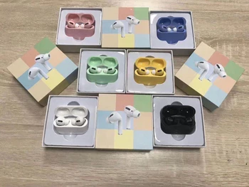 

Macaron Airs Pro 3 TWS Wireless Headphones Bluetooth Earphone In-ear Stereo Earbuds Headset For iPhone for Samsung Smart Phone