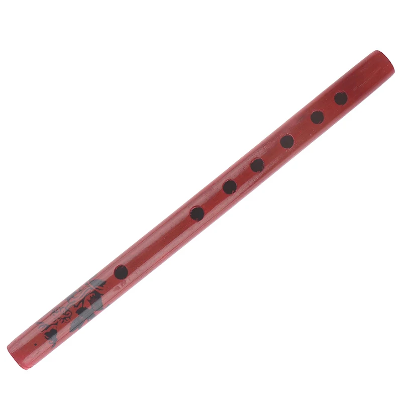 Description Picture 6 of itemNew 1PC Chinese Traditional 6 Holes Bamboo Flute Vertical Flute Clarinet Student Musical Instrument Wooden Color For Kids Gift