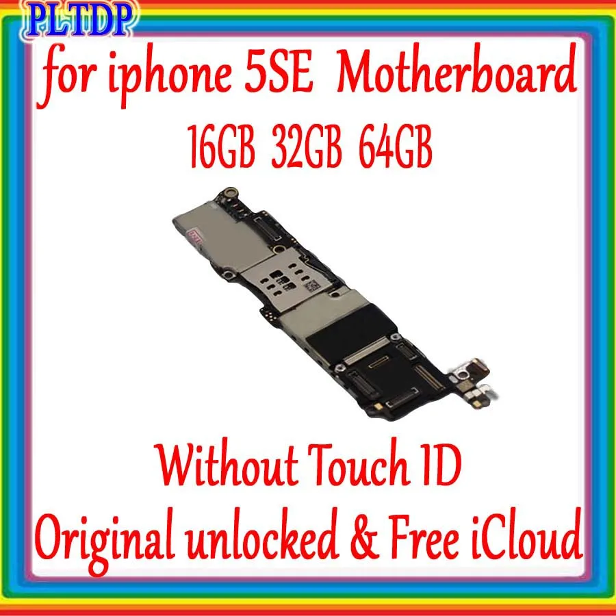 Новое поступление 100% оригинальная материнская плата для iPhone SE разблокированная