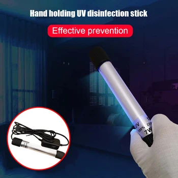 

Portable UV Lamp Disinfection Light Stick Handheld Eliminator Lamp Ultraviolet Light J99Store