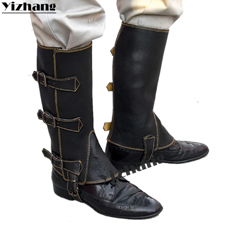 Yizhang Battle Knight Riding Leggings Vintage Medieval Renaissance masquerade Party props Cosplay