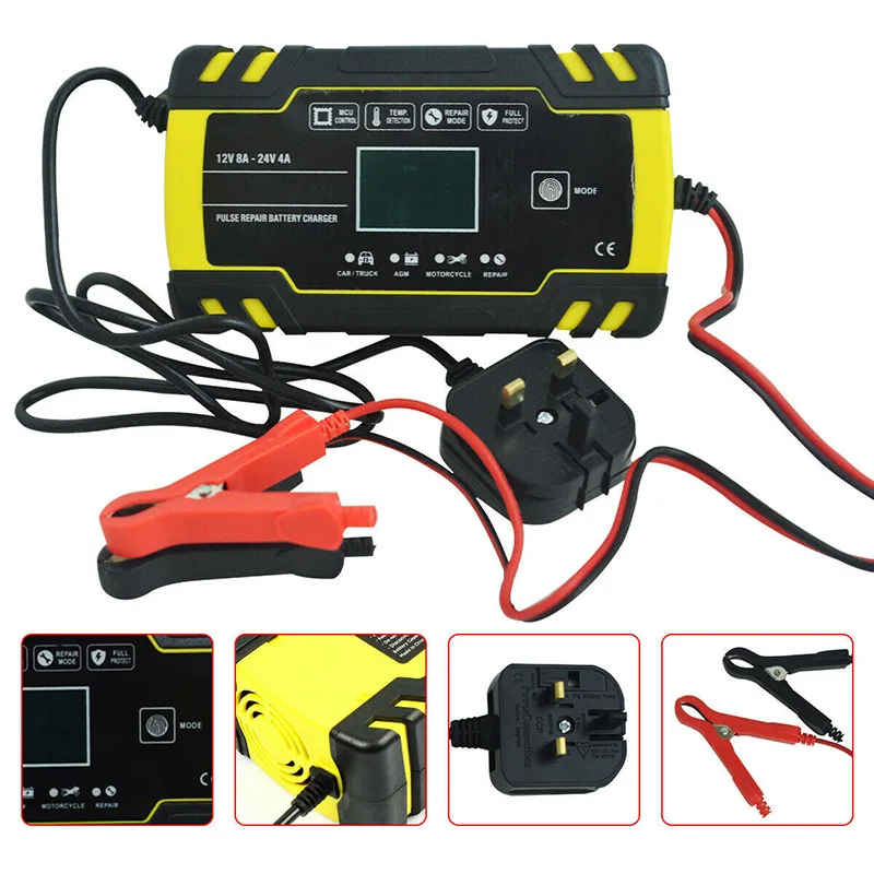 Automatic Intelligent Car Battery Mercedes Benz Battery Charger Pulse