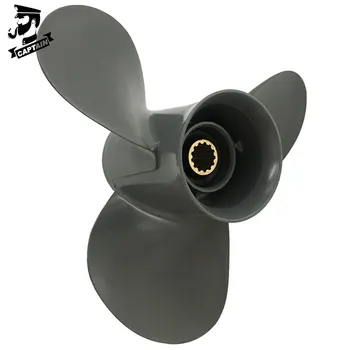 

Captain Propeller Fit Honda Outboard Engines 35-60HP Aluminum 13 Tooth Spline RH 11 1/8X14 59130-ZV5-014AH