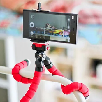 

Portable Mini Sponge Cell Phone Tripod Lightweight Camera Tripod Stand VDX99