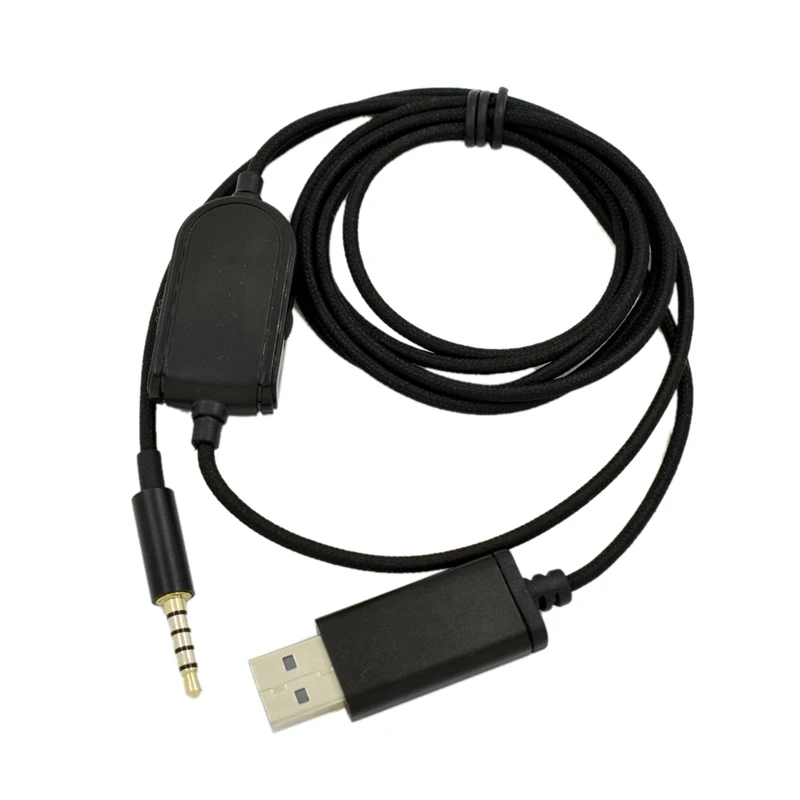 Для игровой гарнитуры Logitech Astro A10 A40 USB аналоговая 7 1 Звуковая карта o кабель|Кабели
