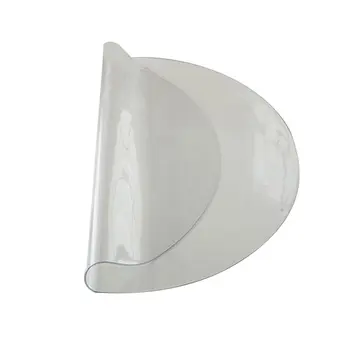 

Transparent Soft Glass Tablecloth Round Table Mat Pvc Crystal Plate Dining Table Cloth Plastic Soft Board Waterproof Table Mat
