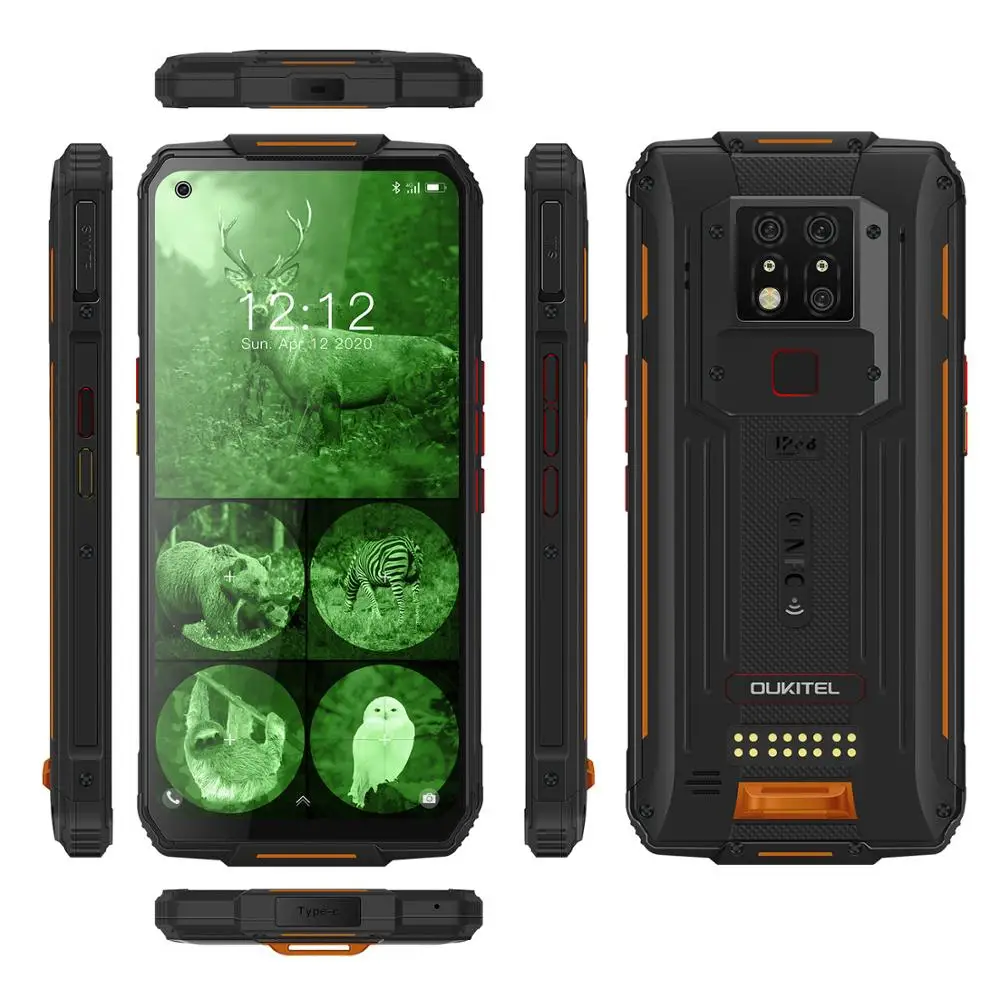 OUKITEL WP7 Smartphone 8000mAh 6.53'' Infrared