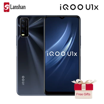 Перейти на Алиэкспресс и купить Оригинальный vivo IQOO U1x мобильный телефон 6 ГБ 128 Snapdragon 662 5000 мА/ч, LargeBattery 18 Вт быстрой зарядки 13MP тройной камеры мобильного телефона