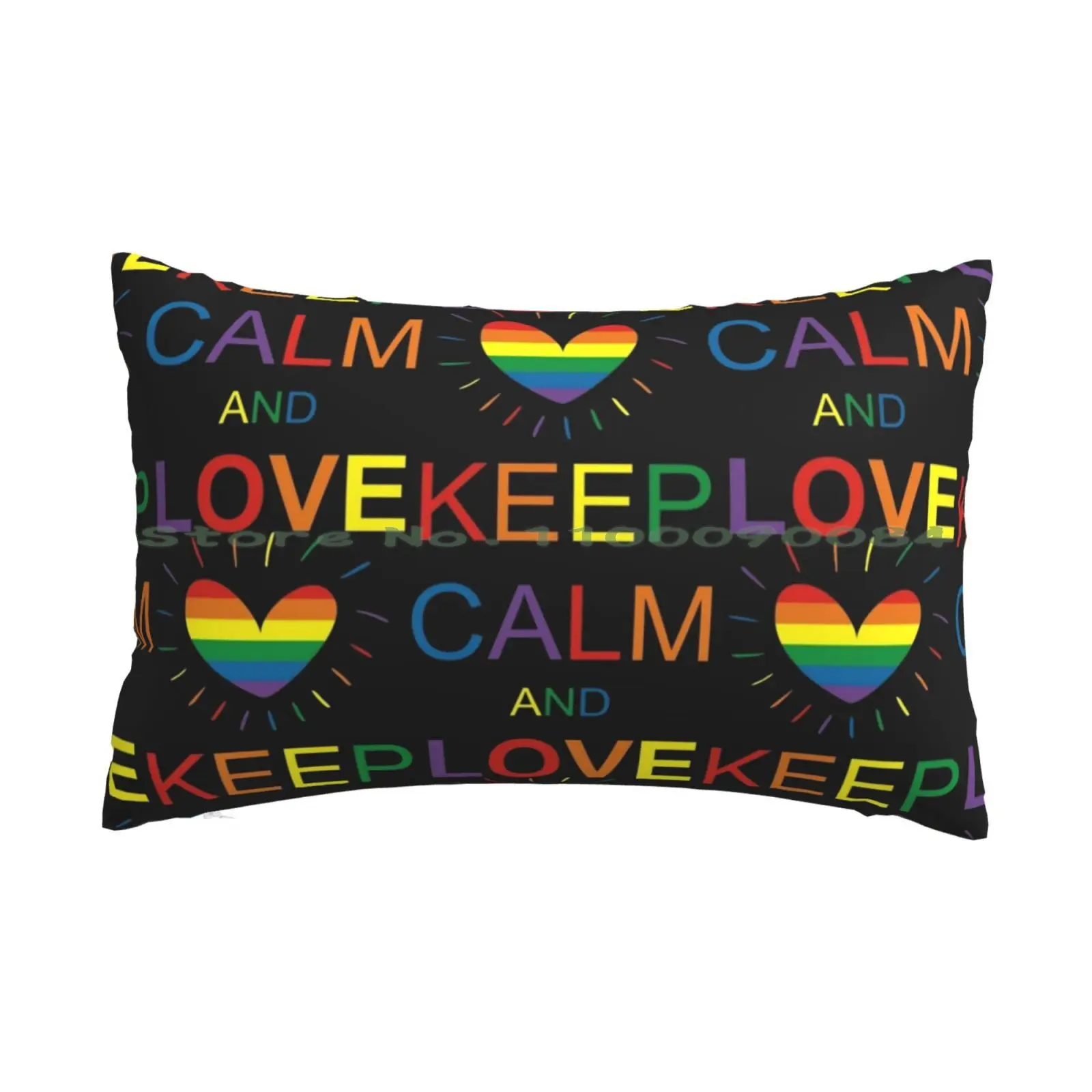 

Keep Calm And Love Pillow Case 20x30 50*75 Sofa Bedroom Classic Dracula Vintage Terror Vintage Horror Horror Movies Classuc