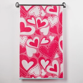 

Terry towel Valentines PL-2602-3130, 50x90 cm, tsv. 10000, pink, 420 g / m2, 100% hl. 301479