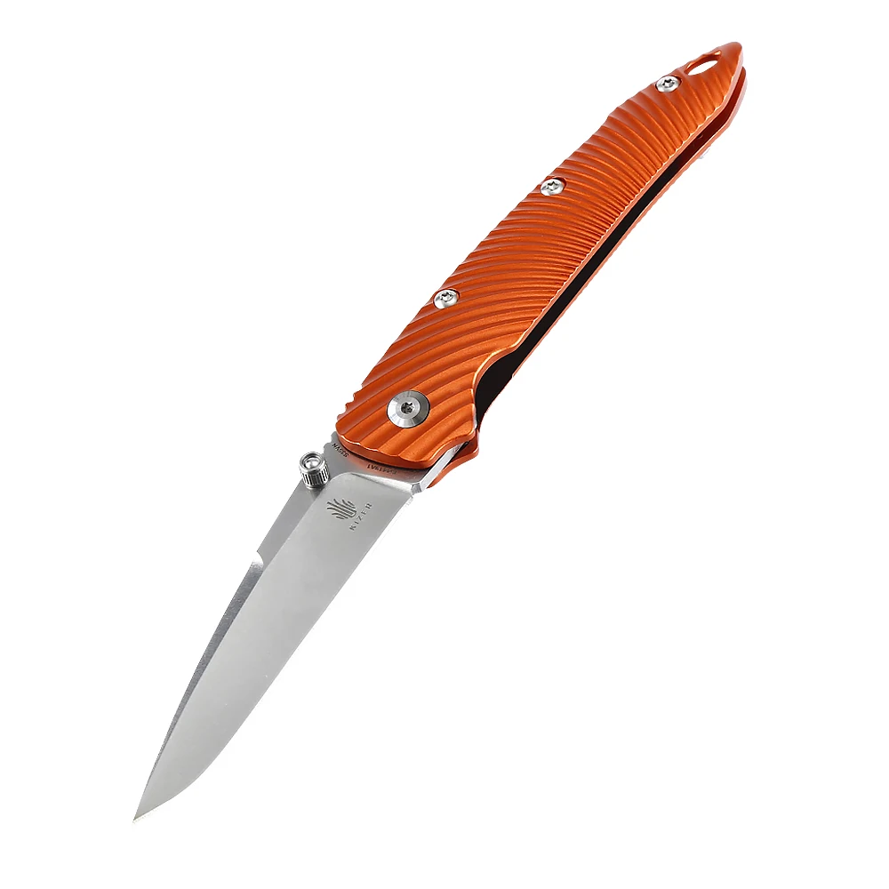 Нож для выживания Kizer Sliver KI4419A1 походный нож с алюминиевой ручкой складной лезвием