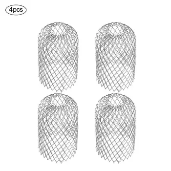 

4PCS Gutter Guard 3 Inch Expand Aluminum Filter Strainer. Stops Blockage Leaves Debris Leaf Filter For Garden